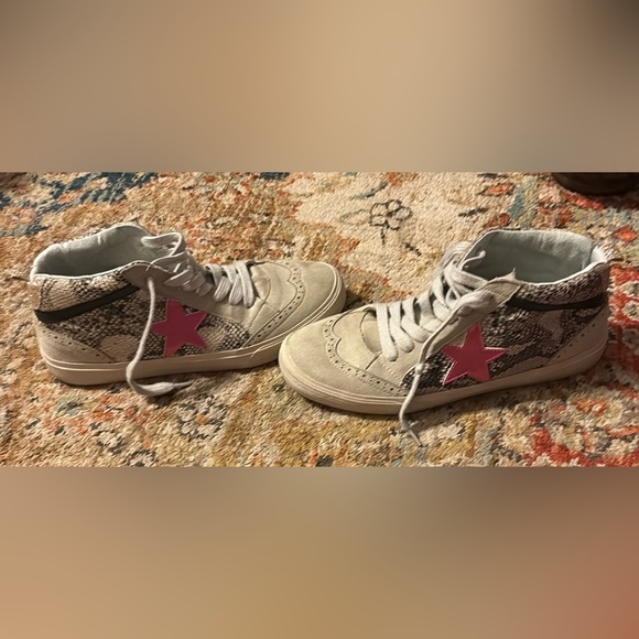 Shu Shop Paulina Fuchsia Mid Shoes - Picture 1 of 4
